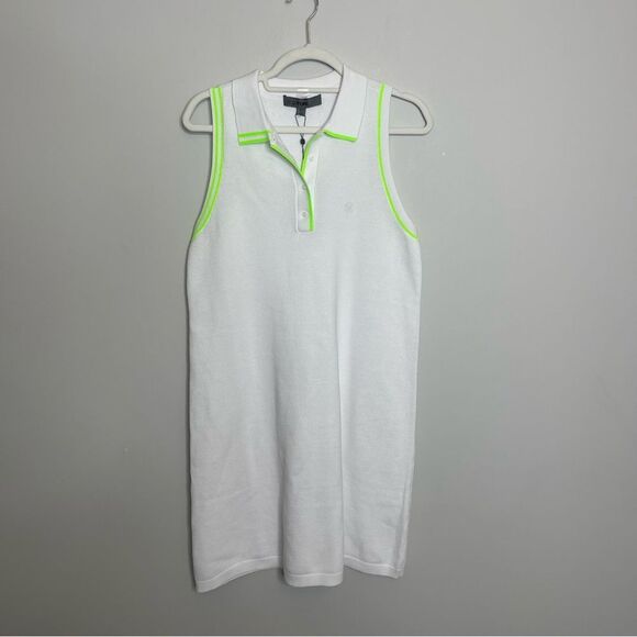 G/FORE Womens Cotton Pique SL Polo Dress NWT Large - Picture 4 of 11